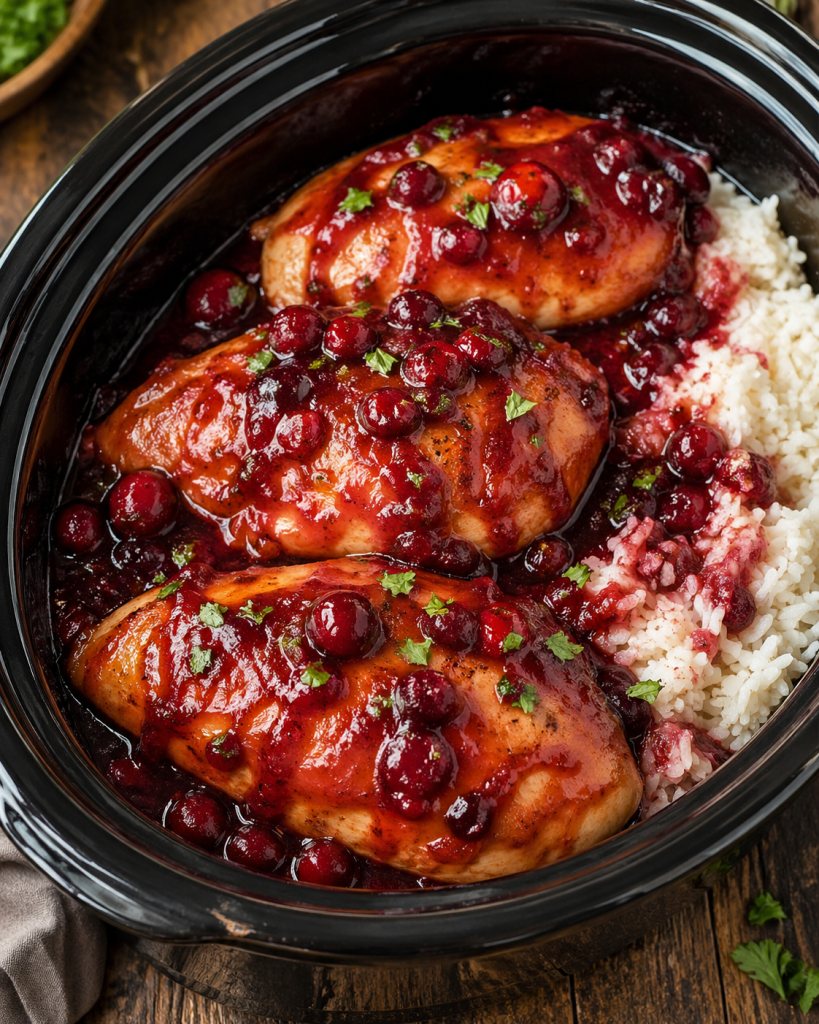 Amish Cranberry Chicken