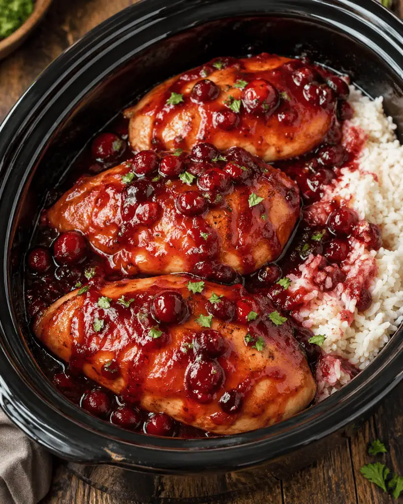 Amish Cranberry Chicken