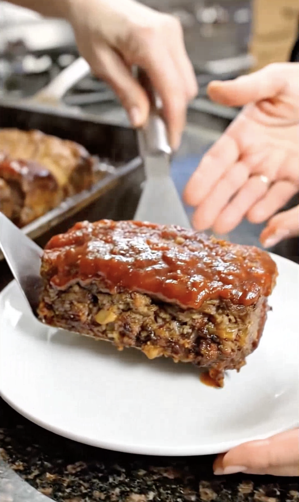 5-Ingredient Sheet Pan Meatloaf