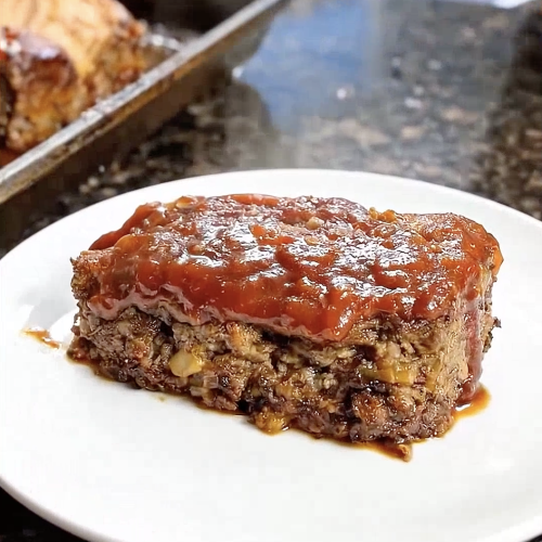 5-Ingredient Sheet Pan Meatloaf