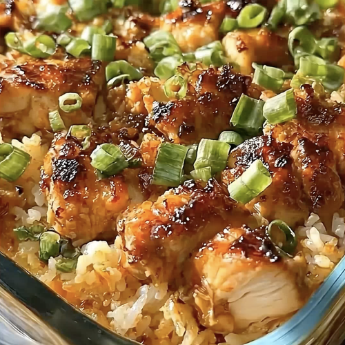 Teriyaki Chicken Casserole