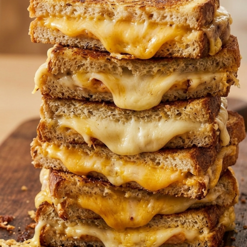 Air Fryer Grilled Cheese Sandwich