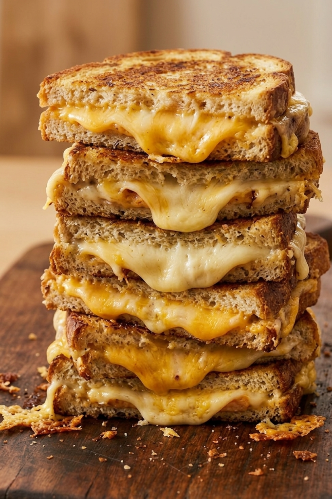 Air Fryer Grilled Cheese Sandwich