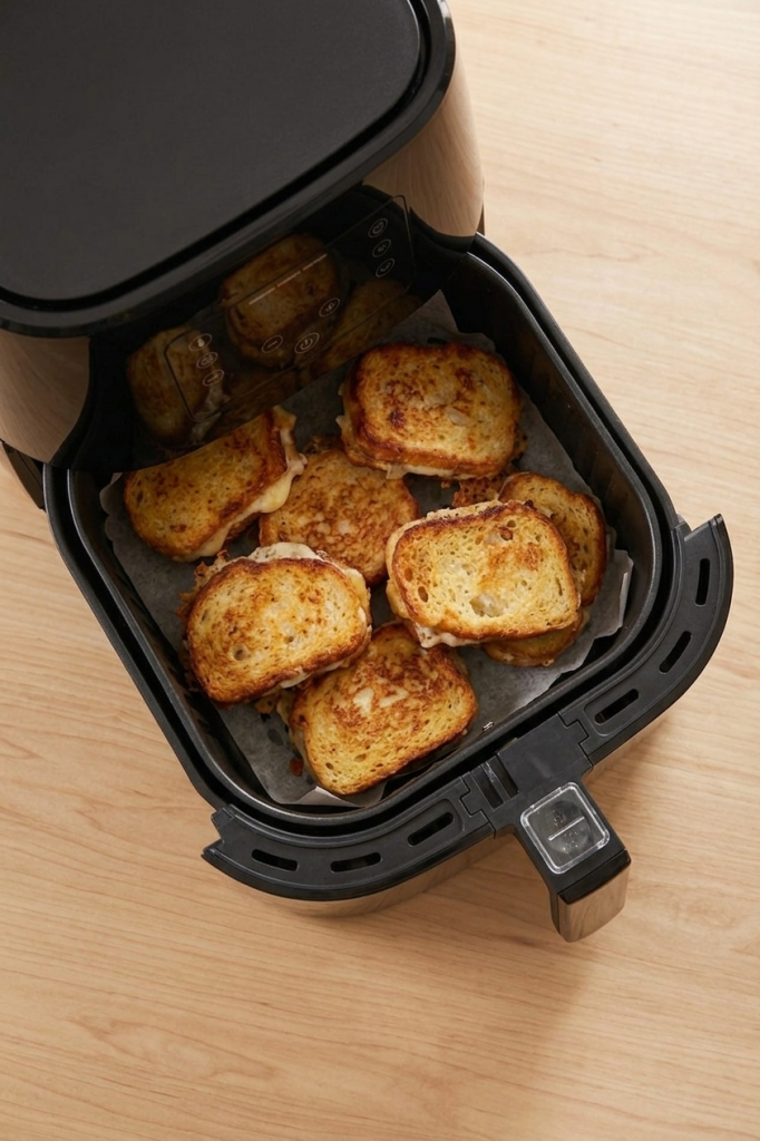 Air Fryer Grilled Cheese Sandwich