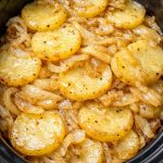 Slow Cooker Potato and Onion Bake