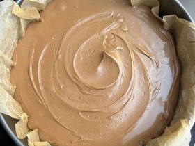 Chocolate Basque Cheesecake