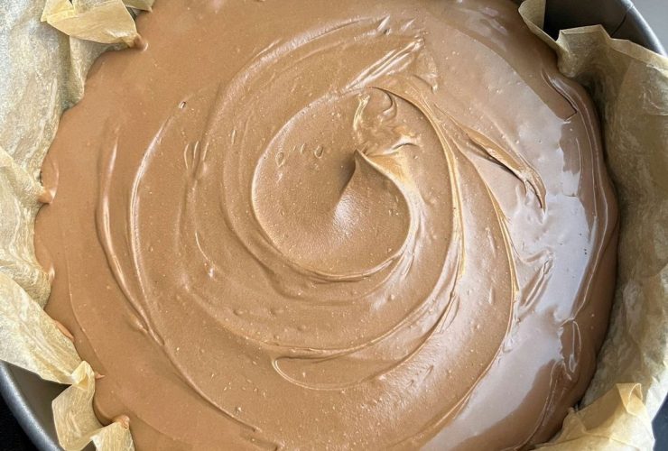 Chocolate Basque Cheesecake