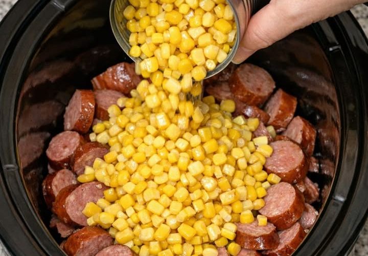 Slow Cooker Amish Sausage Chowder