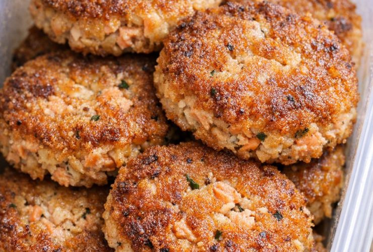 Low Carb 3-Ingredient Salmon Patties
