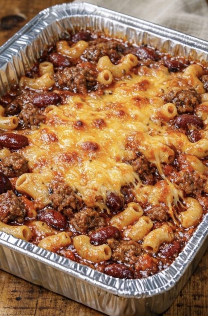 Baked Chili Mac Casserole