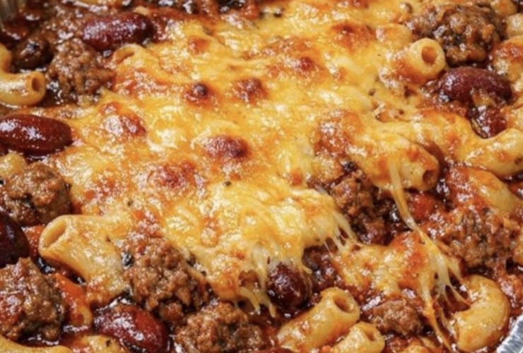 Baked Chili Mac Casserole