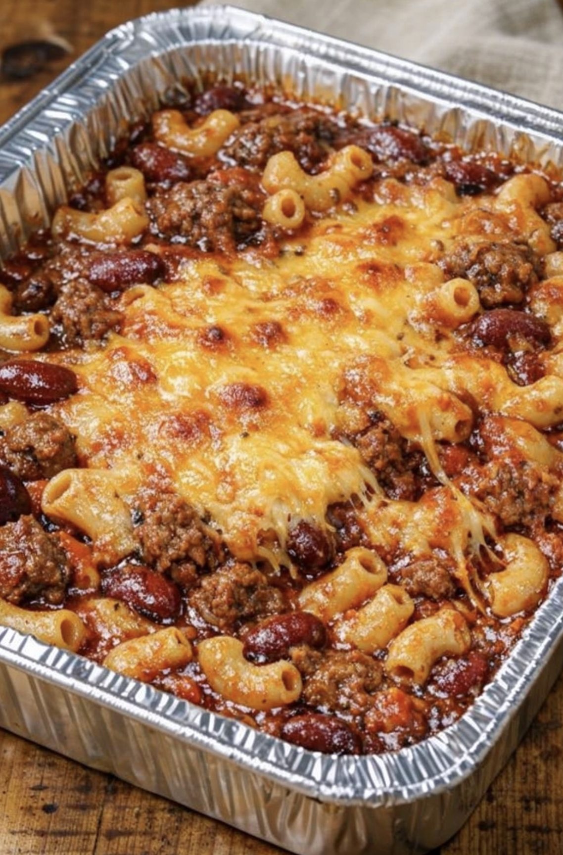 Baked Chili Mac Casserole