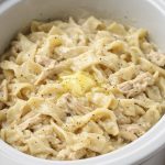 Slow Cooker Amish Chicken and Noodles