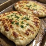 Cheesy Garlic Naan Bread