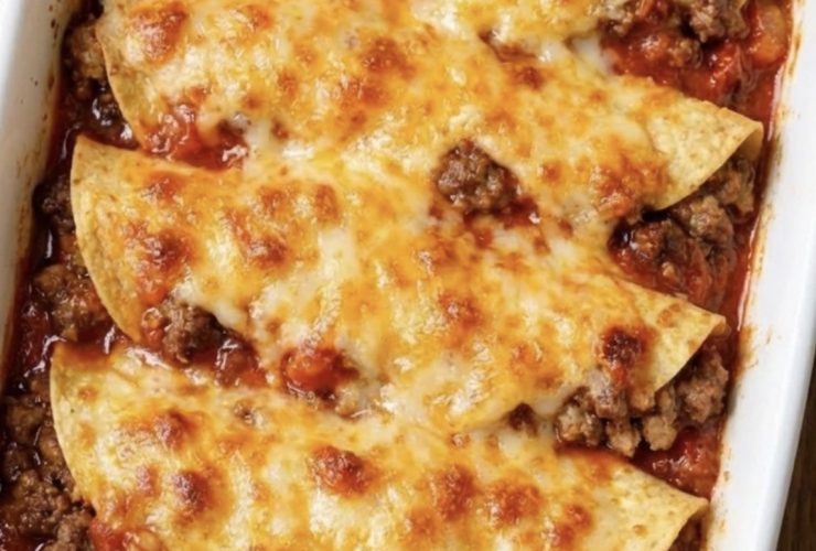 Beef Enchilada Casserole