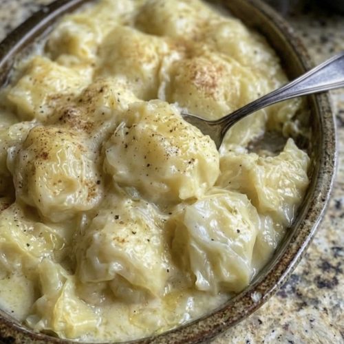 GERMAN CABBAGE AND DUMPLINGS