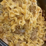 Crockpot Beef and Noodles