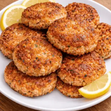 Low Carb 3-Ingredient Salmon Patties