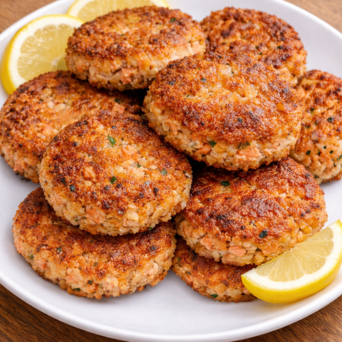 Low Carb 3-Ingredient Salmon Patties