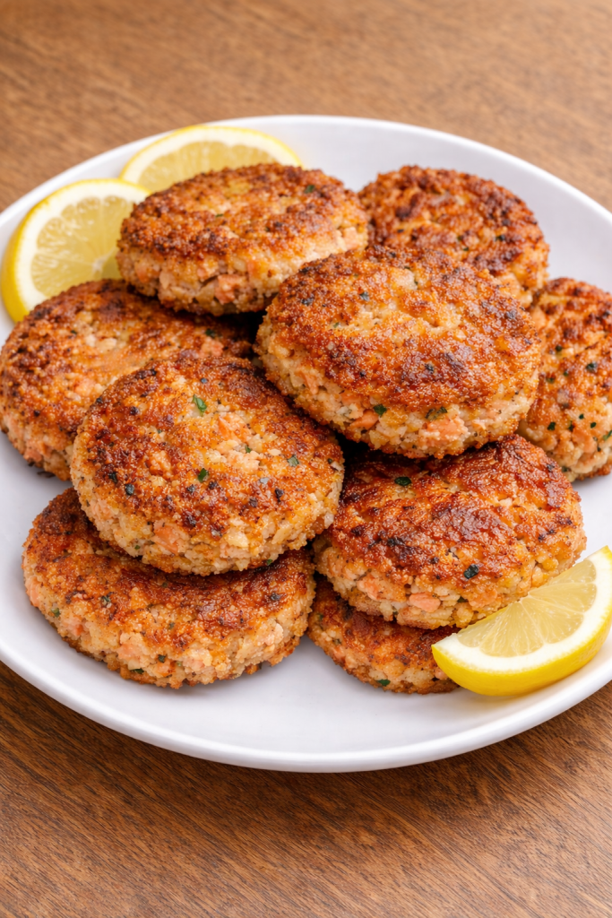 Low Carb 3-Ingredient Salmon Patties