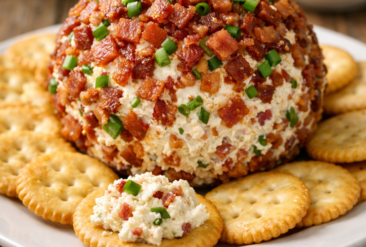 Creamed Chipped Beef Cheese Ball