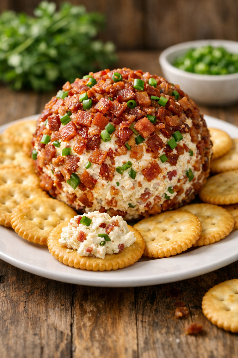 Creamed Chipped Beef Cheese Ball