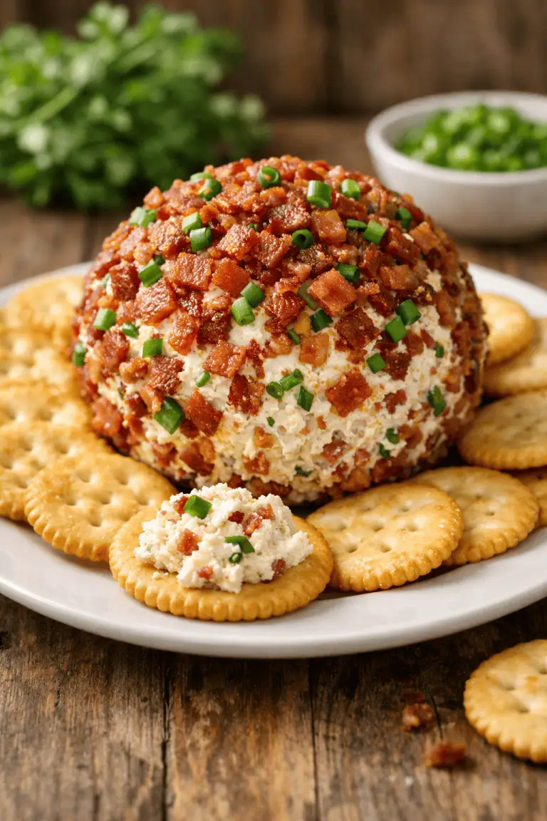 Creamed Chipped Beef Cheese Ball