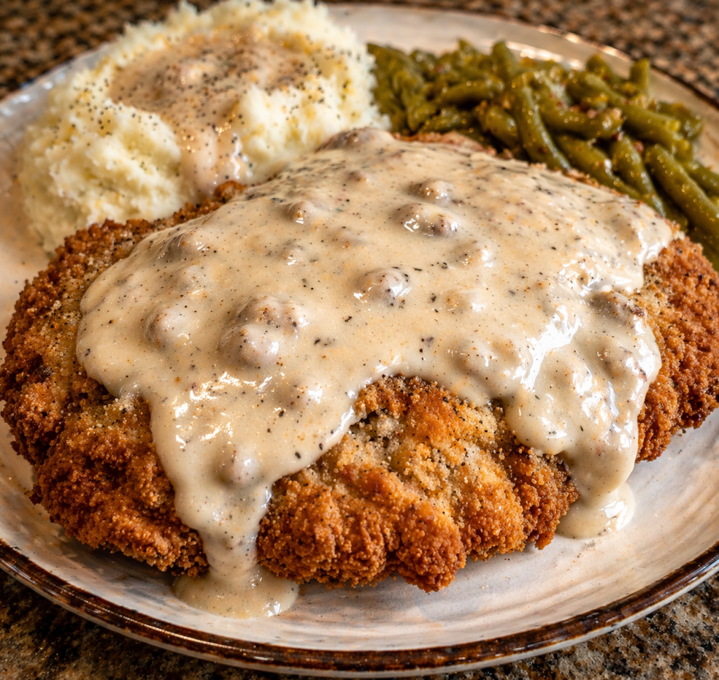 Chicken Fried Steak and Gravy