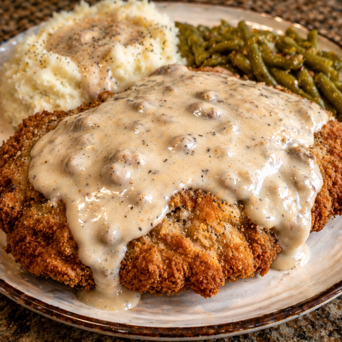 Chicken Fried Steak and Gravy