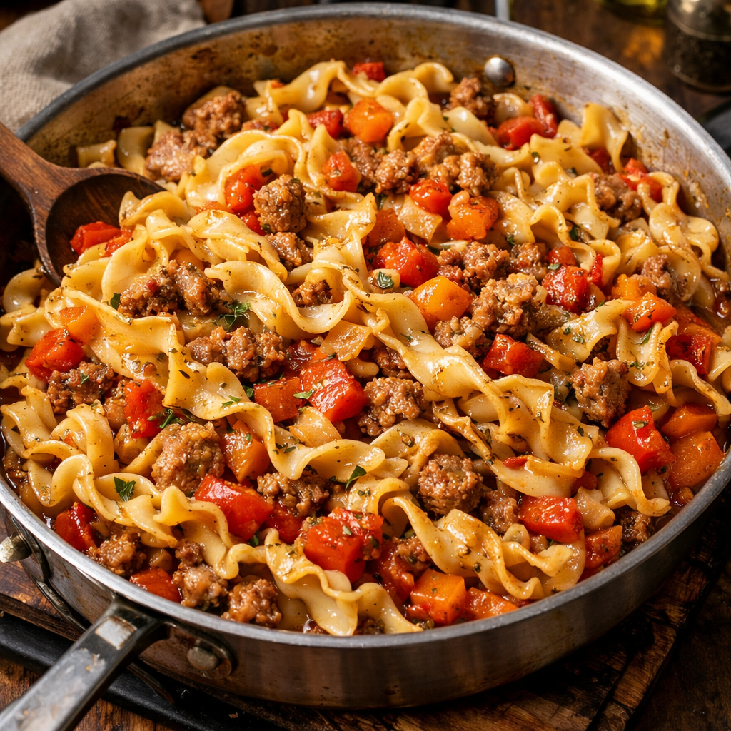 ITALIAN DRUNKEN NOODLES