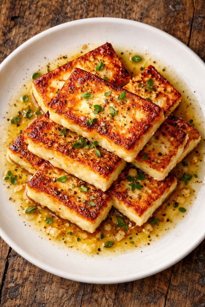 3-Ingredient Pan-Fried Halloumi