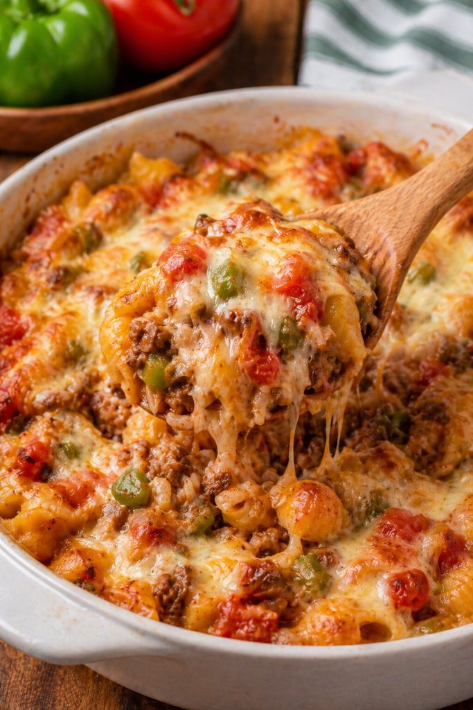 5-Ingredient Stuffed Pepper Pasta (Quick & Easy Weeknight Dinner)