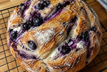 Blueberry Cream Cheese Loaf