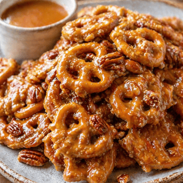 Butter Toffee Pretzels