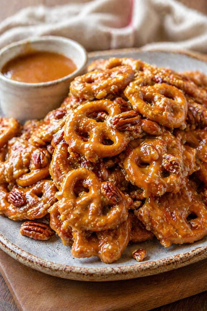 Butter Toffee Pretzels