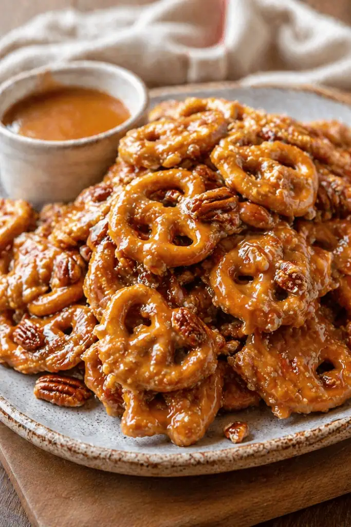 Butter Toffee Pretzels