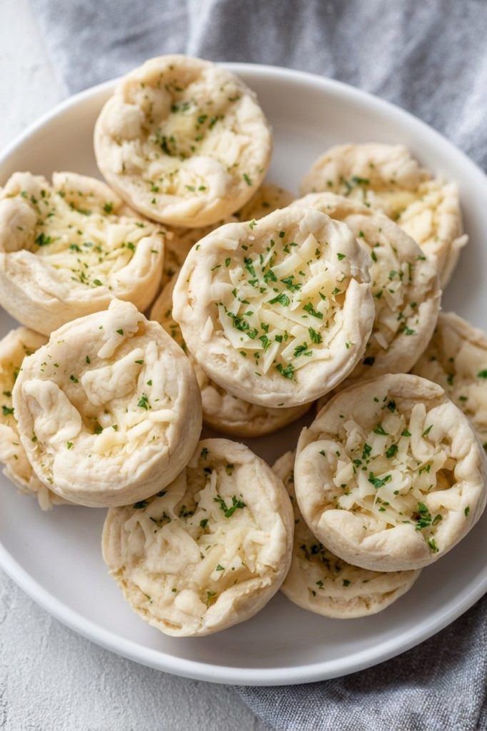 Sandwich Crust Garlic Rolls