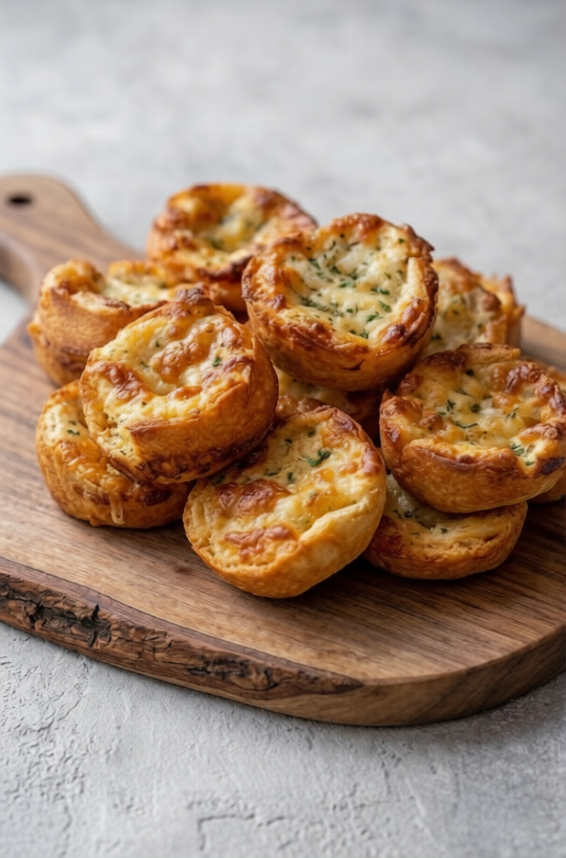 Sandwich Crust Garlic Rolls