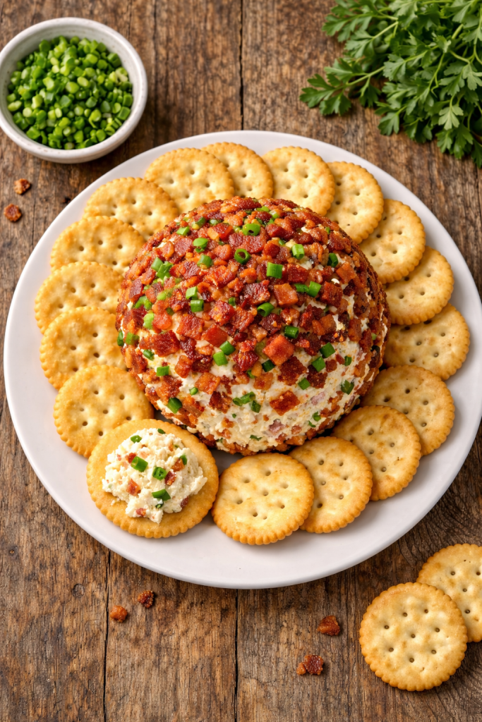 Creamed Chipped Beef Cheese Ball