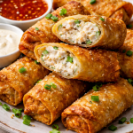 Crab Rangoon Egg Rolls