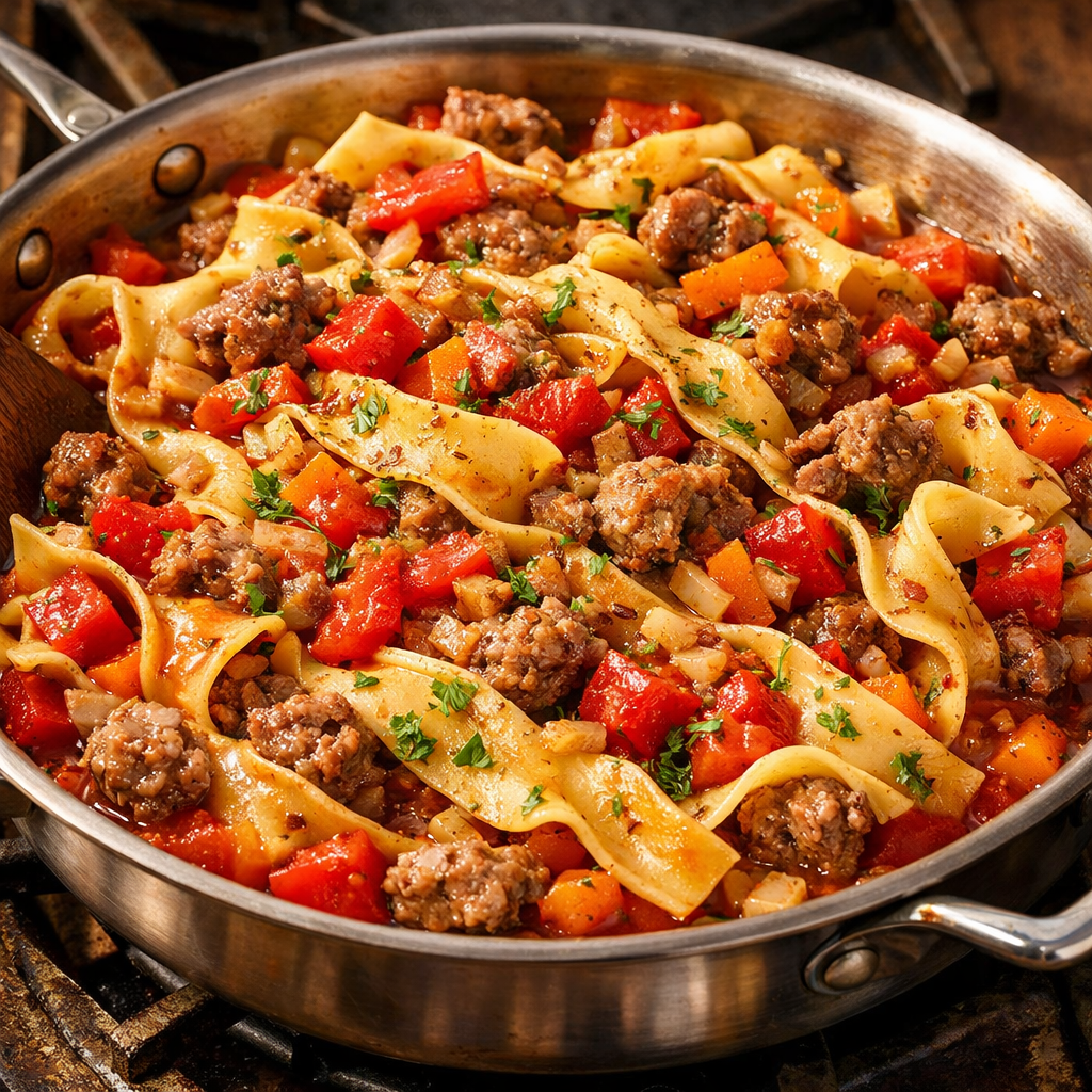 ITALIAN DRUNKEN NOODLES