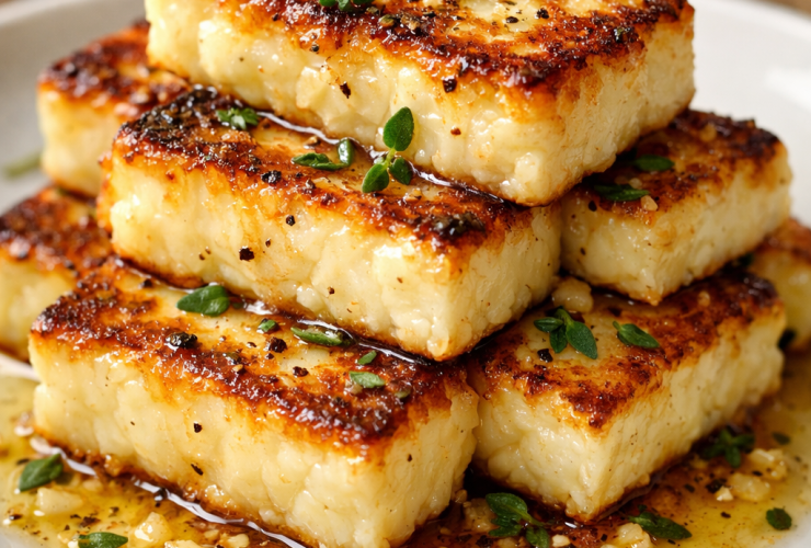 3-Ingredient Pan-Fried Halloumi