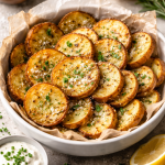 Air Fryer Sliced Potatoes