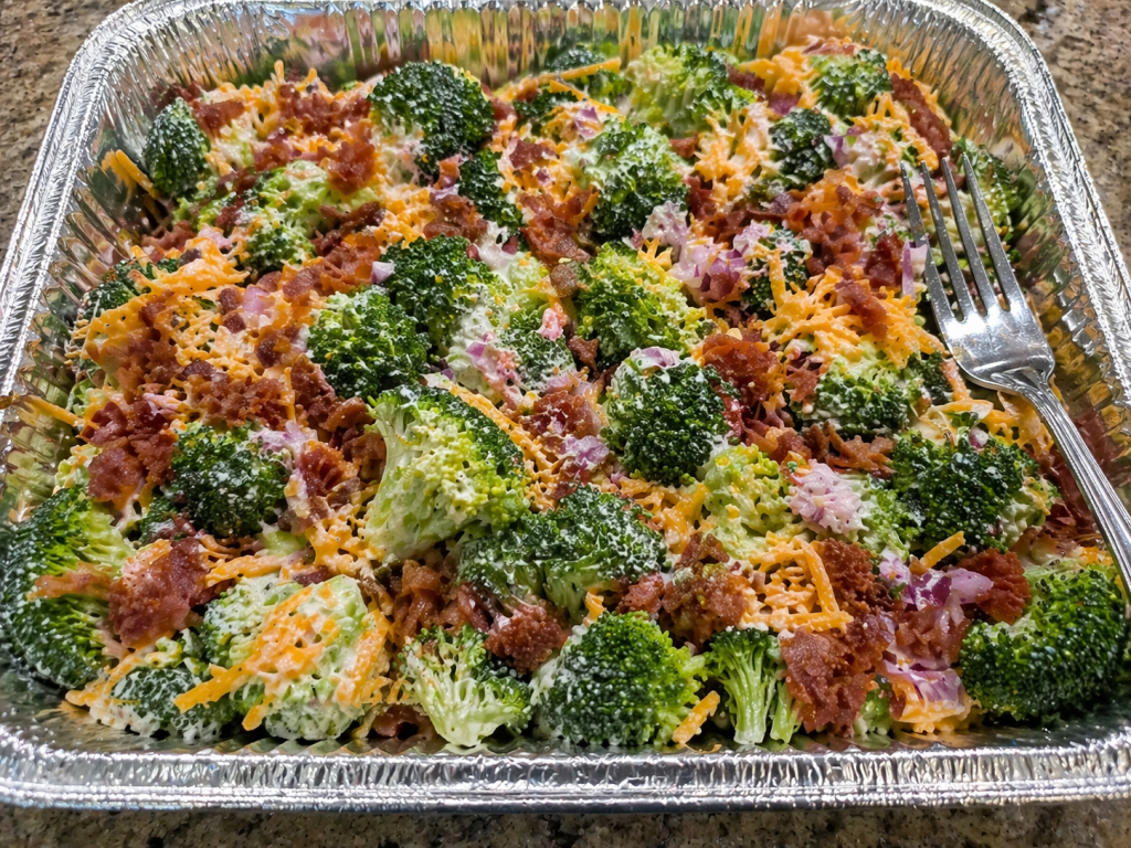 EASY BROCCOLI SALAD