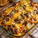 Cheesy Hamburger Casserole