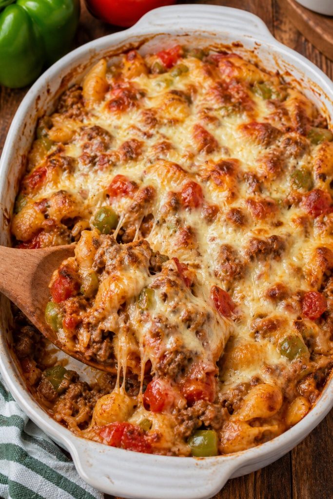 5-Ingredient Stuffed Pepper Pasta