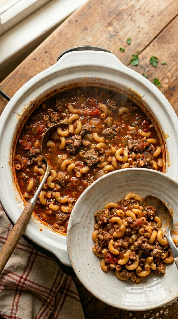 Slow Cooker 4-Ingredient Slumgullion