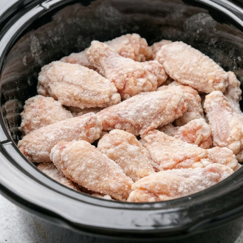 Slow Cooker Poor Man's Tax Day Wings