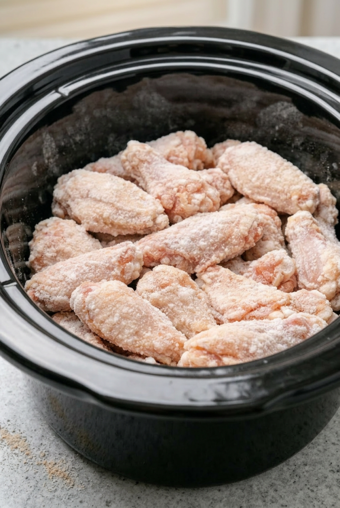 Slow Cooker Poor Man's Tax Day Wings