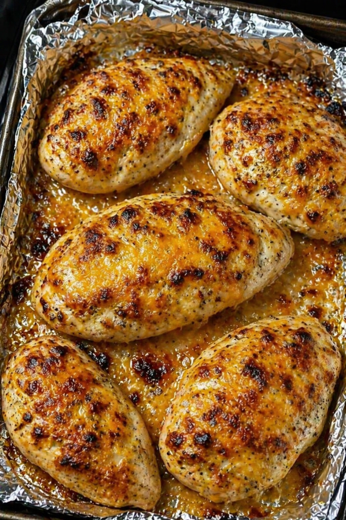 4-Ingredient Cheesy Ranch Chicken